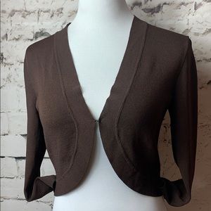 Spense Brown Cardigan Medium